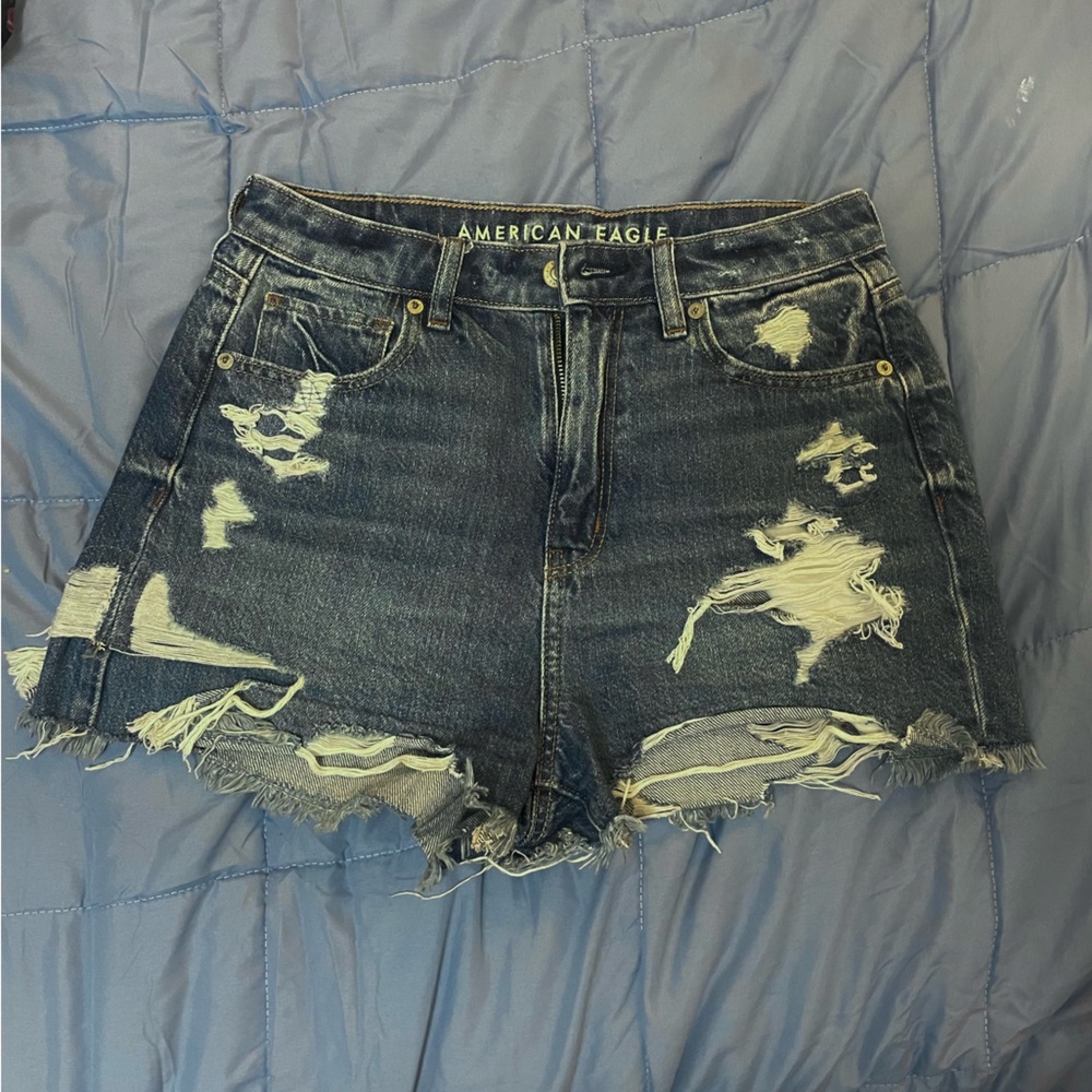American eagle jean shorts